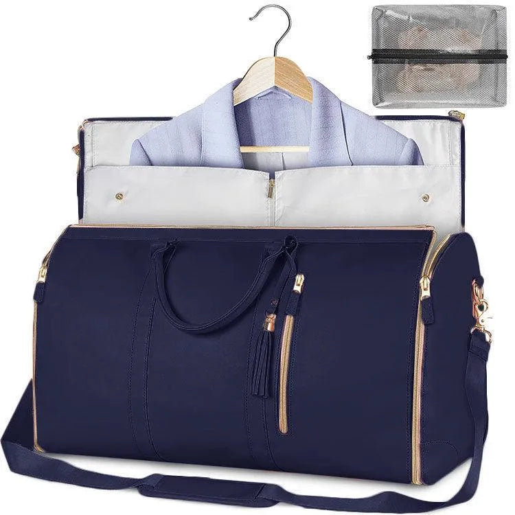 Large Capacity Travel Duffle Bag Women's Handbag Folding Suit Bag Waterproof Clothes Totes - Bellarte Enchanté Large Capacity Travel Duffle Bag Women's Handbag Folding Suit Bag Waterproof Clothes Totes